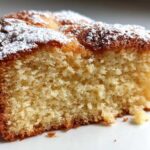 Eggless Avocado Coffee Cake
