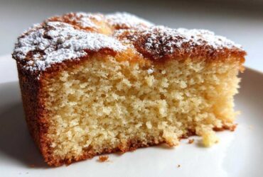 Eggless Avocado Coffee Cake