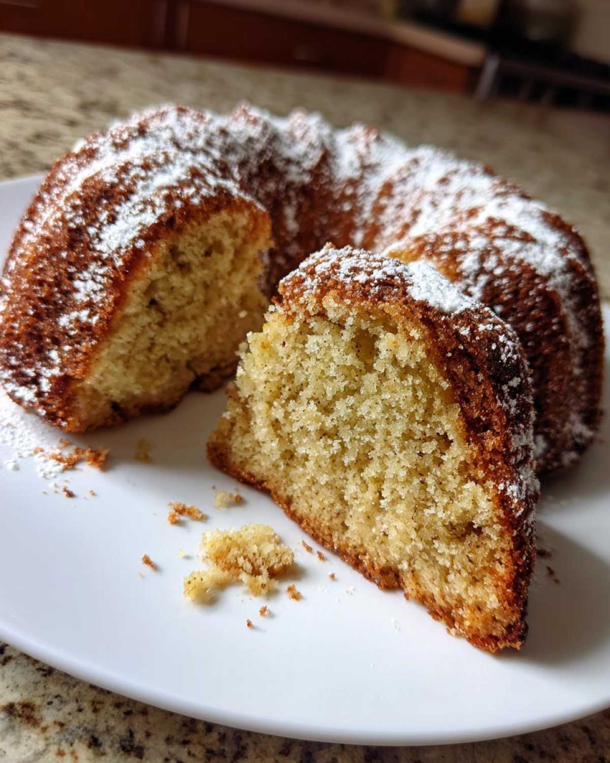 Eggless Avocado Coffee Cake - detail 4