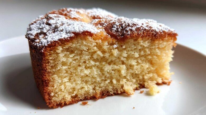 Eggless Avocado Coffee Cake