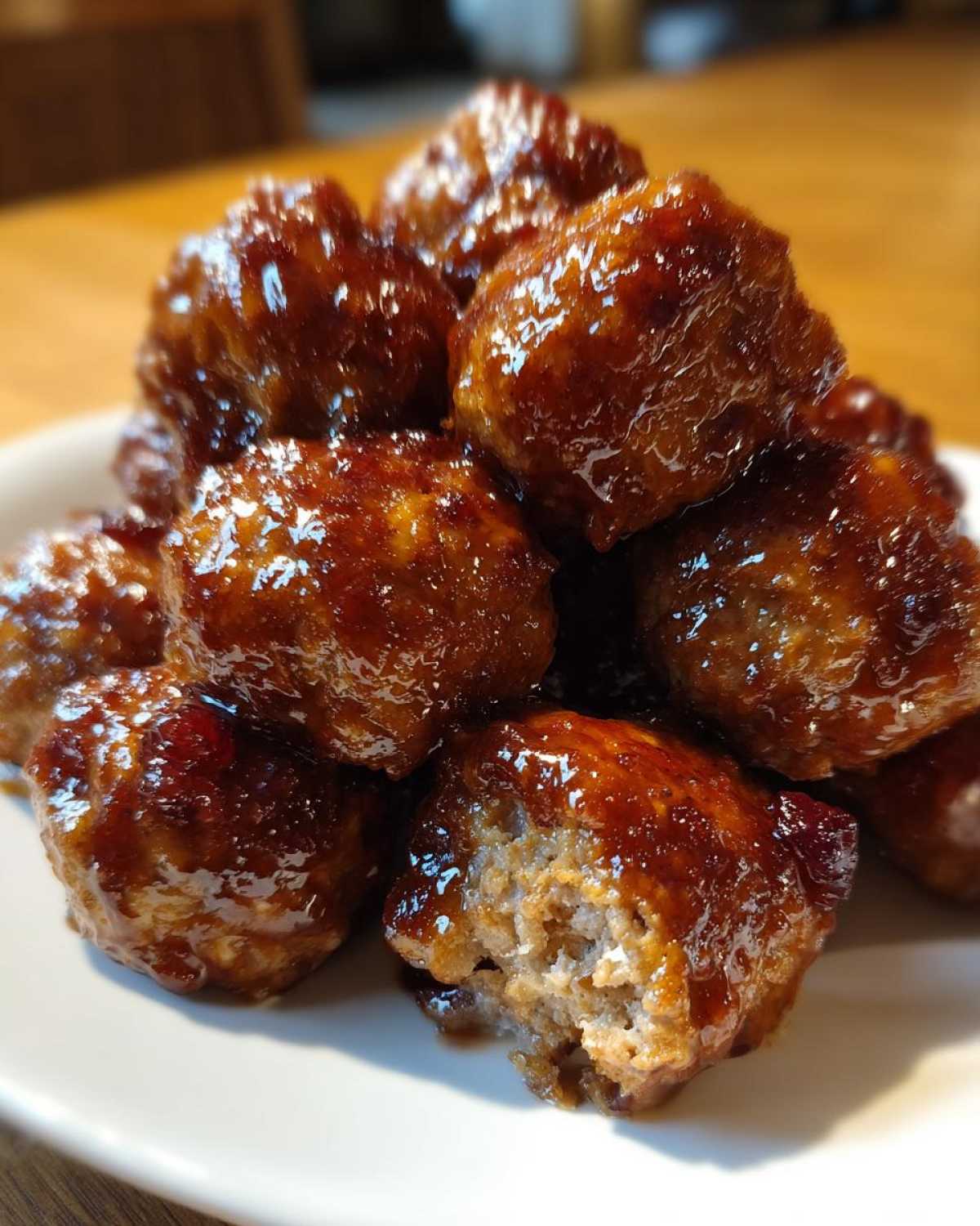 Festive Turkey Cranberry Meatballs - detail 1