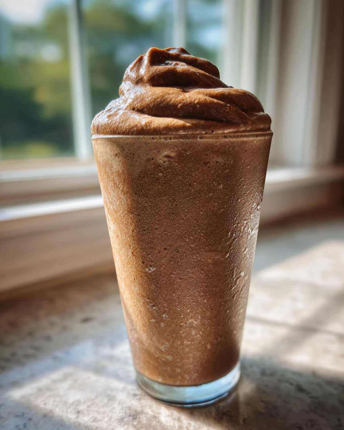 Frosty Mocha Banana Shake - detail 1