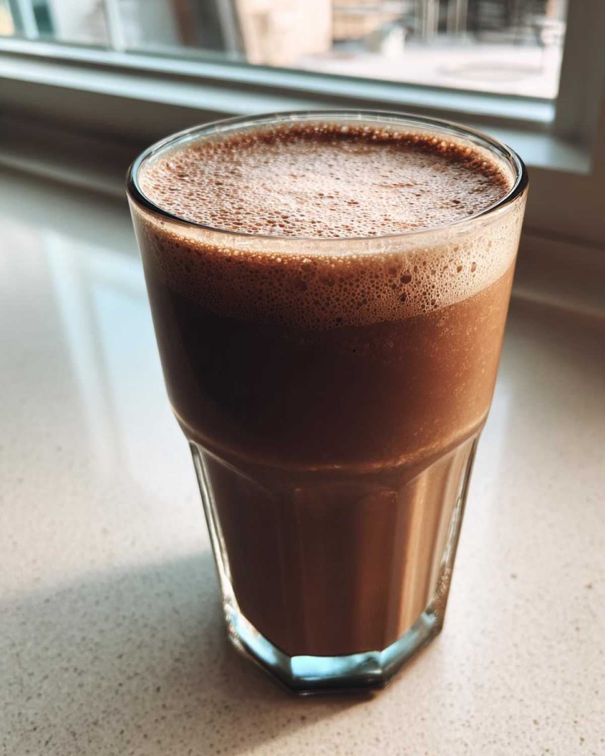 Frosty Mocha Banana Shake - detail 2