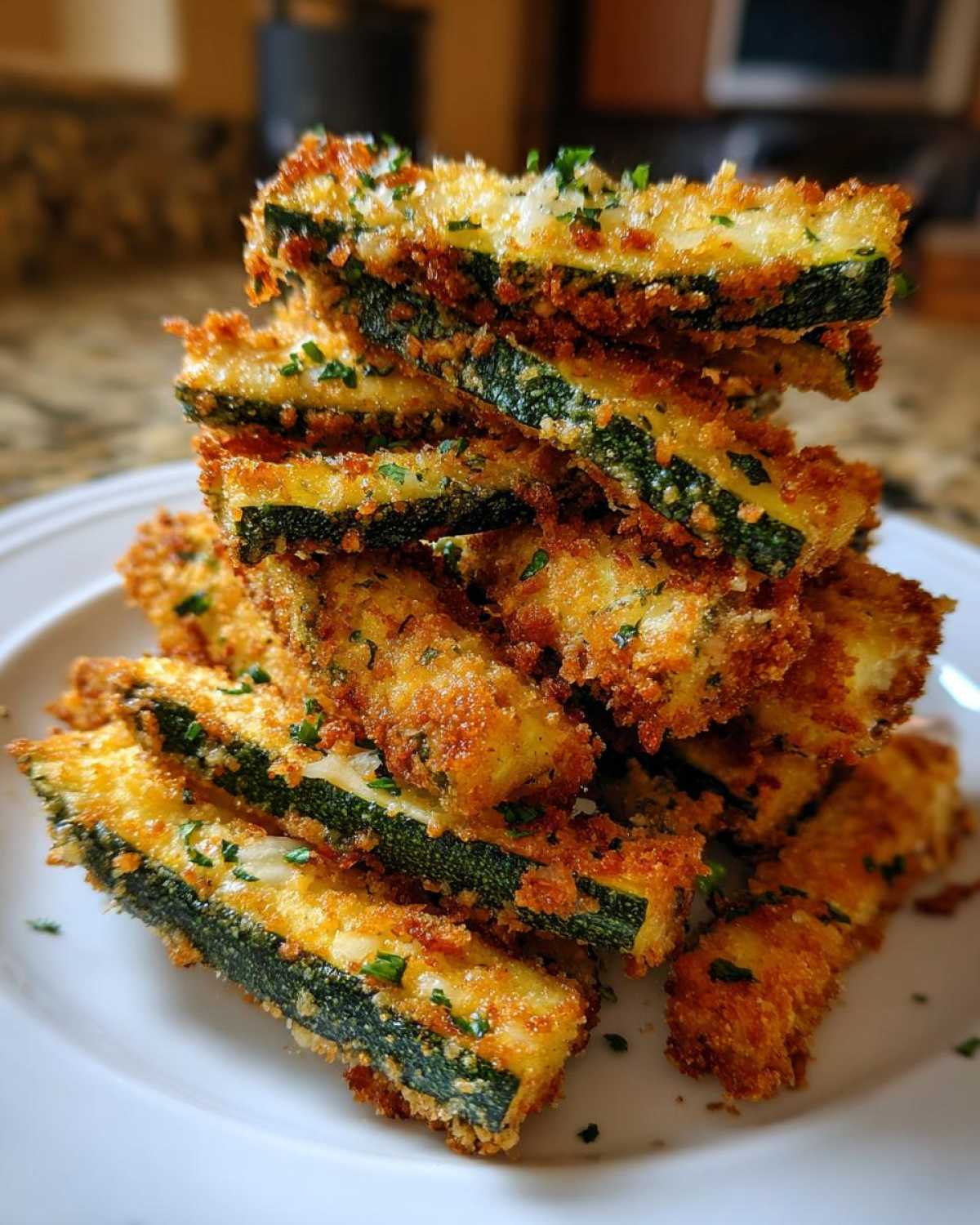 Garlic Parmesan Zucchini Fries - detail 1