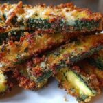 Garlic Parmesan Zucchini Fries