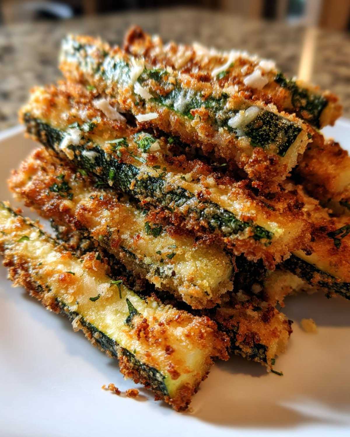 Garlic Parmesan Zucchini Fries - detail 2