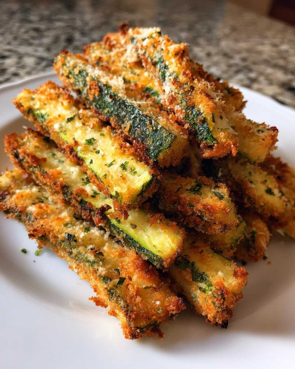 Garlic Parmesan Zucchini Fries - detail 4