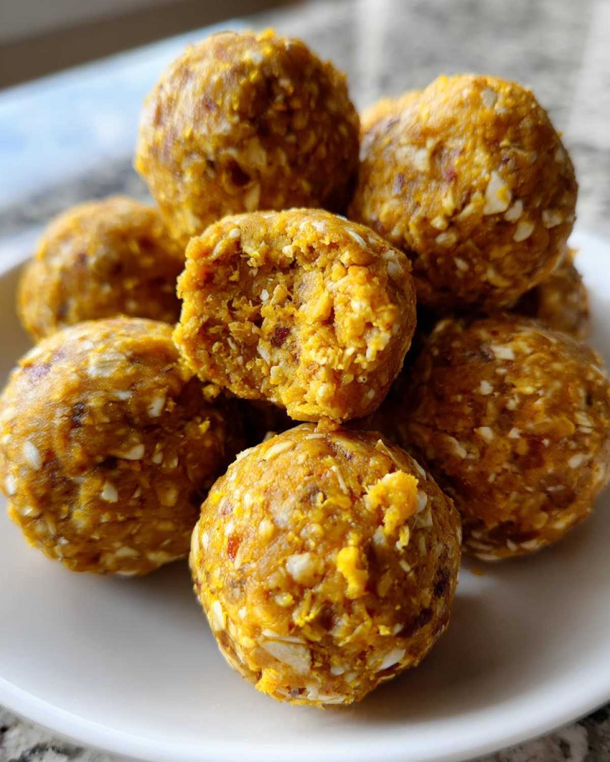 Ginger Turmeric Energy Balls - detail 2