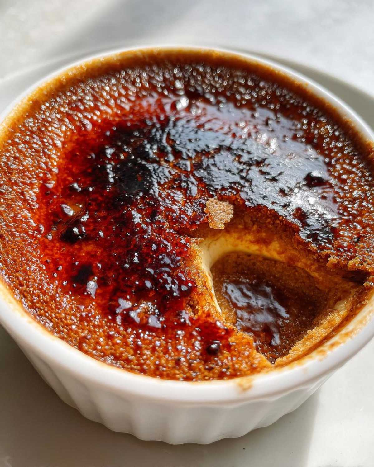 Gingerbread Crème Brûlée - detail 1