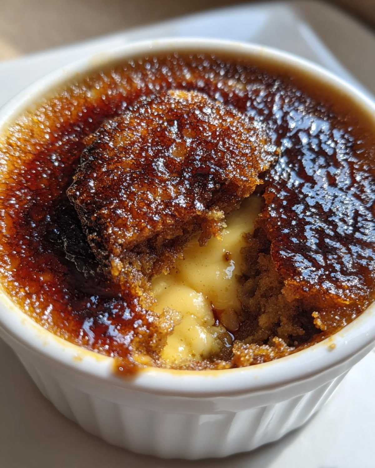 Gingerbread Crème Brûlée - detail 3