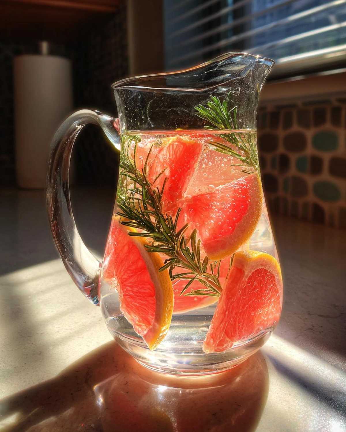 Grapefruit Rosemary Detox Water - detail 2
