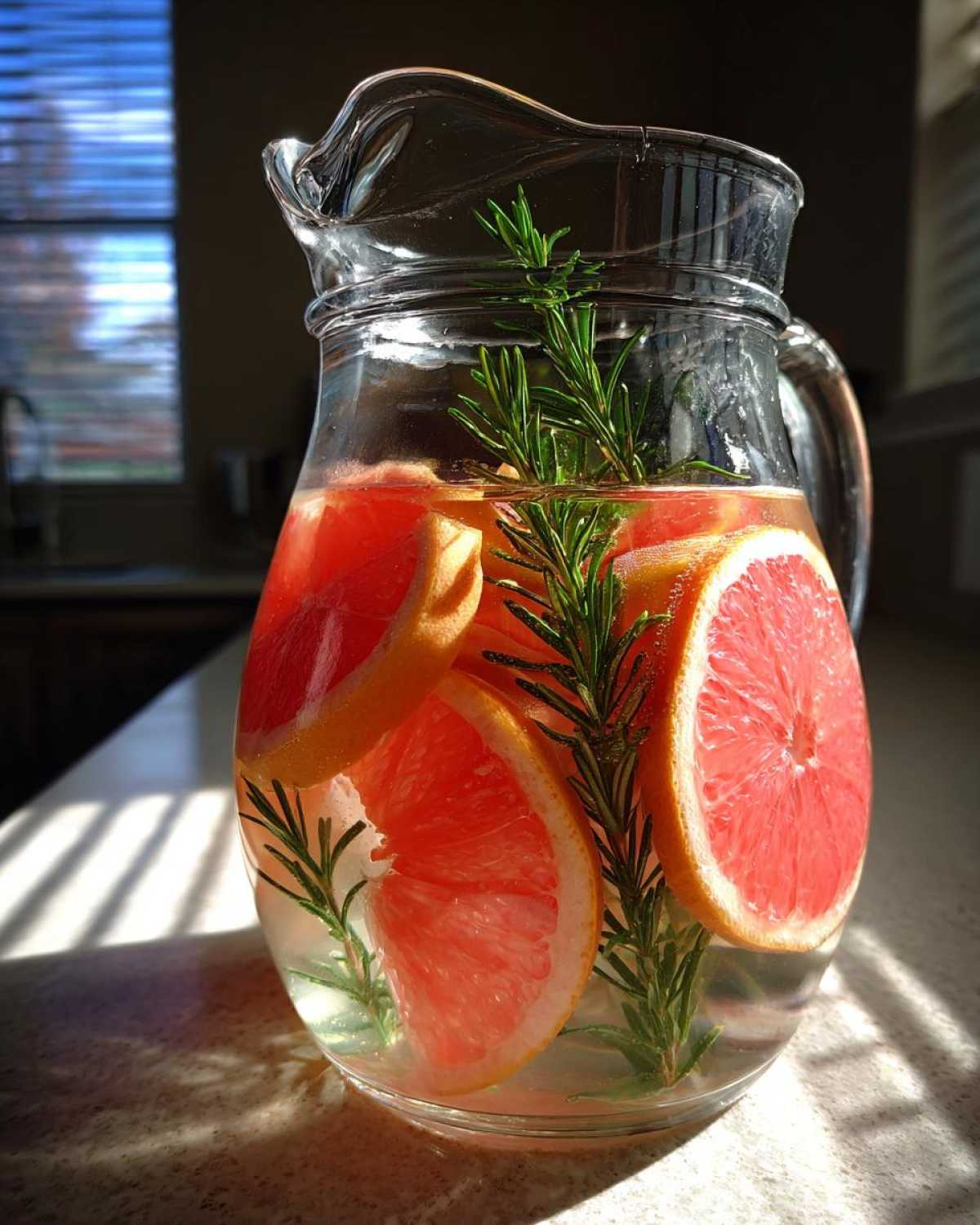 Grapefruit Rosemary Detox Water - detail 4