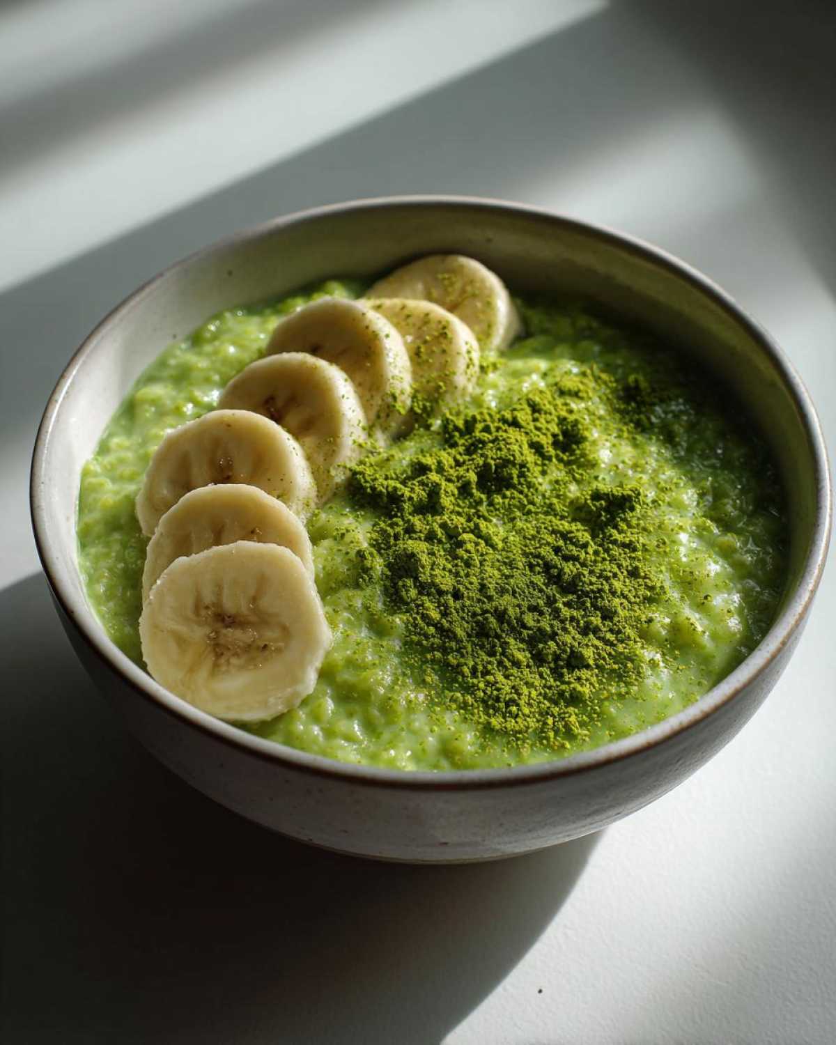 Green Tea Matcha Latte Oatmeal - detail 2