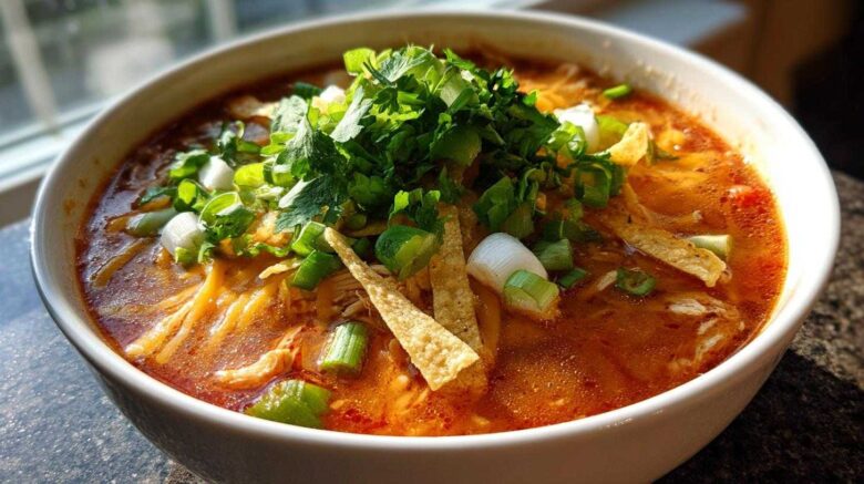 Hearty Chicken Tortilla Soup
