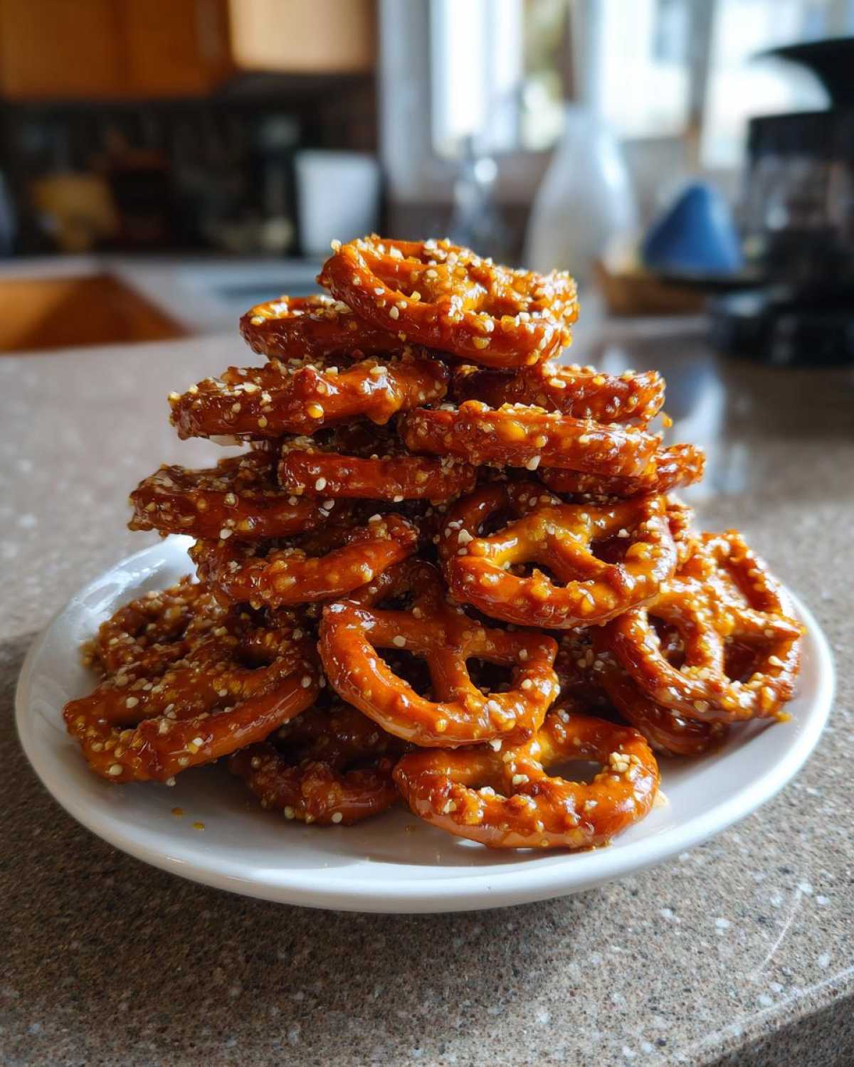 Honey Mustard Pretzel Twists - detail 1