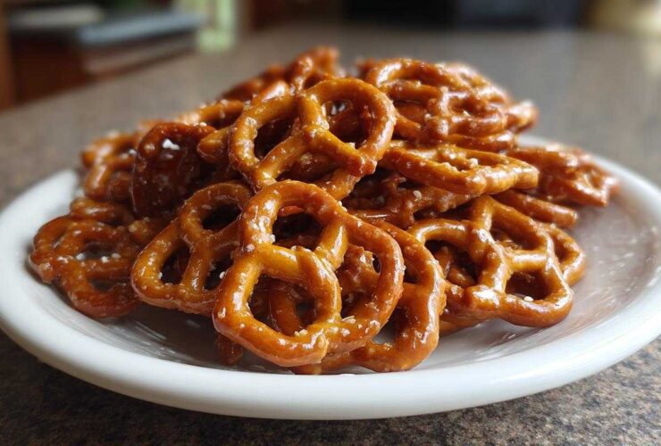 Honey Mustard Pretzel Twists