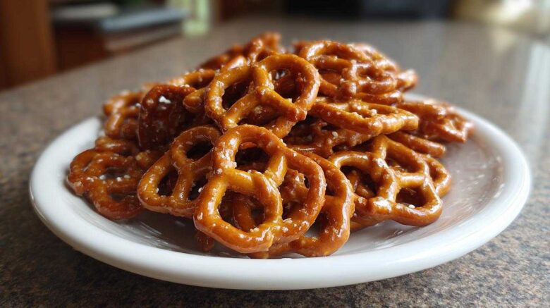 Honey Mustard Pretzel Twists