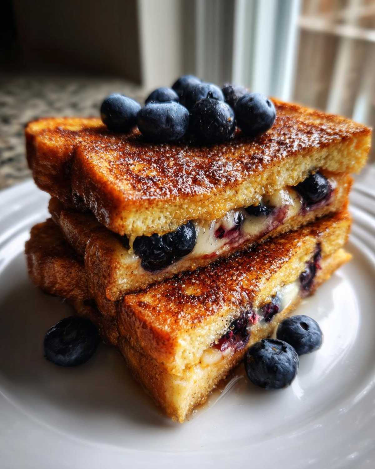 Keto Blueberry French Toast - detail 1