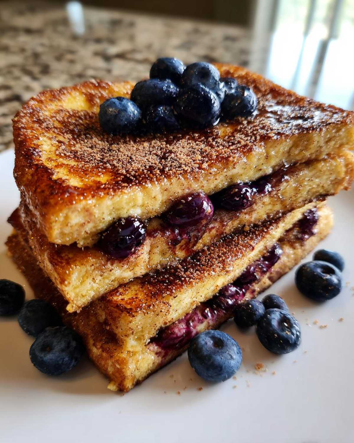 Keto Blueberry French Toast - detail 2
