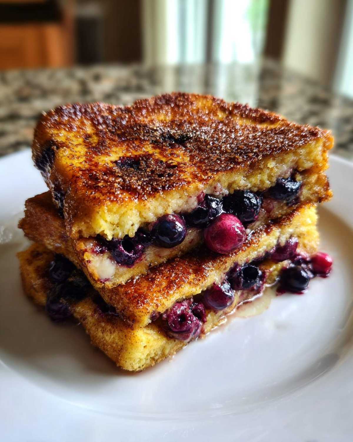 Keto Blueberry French Toast - detail 4