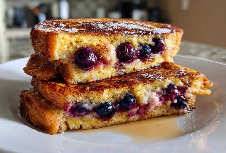 Keto Blueberry French Toast