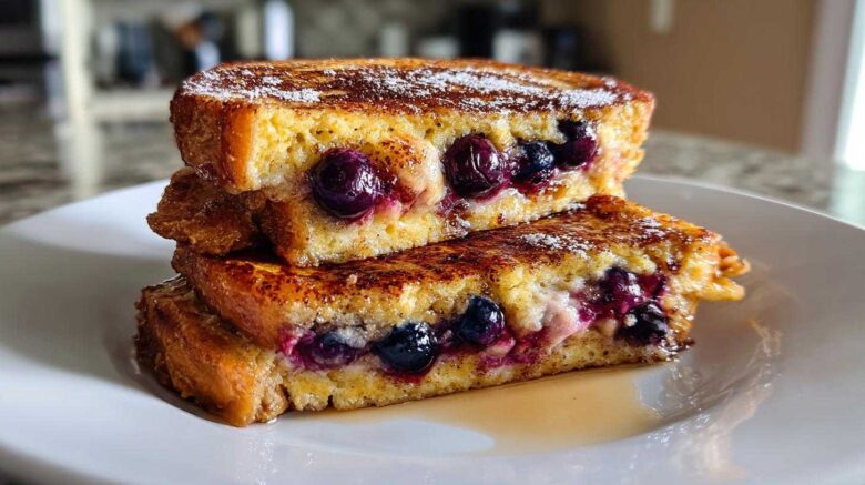Keto Blueberry French Toast