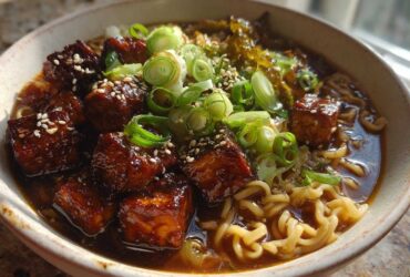 Korean BBQ Tofu Ramen