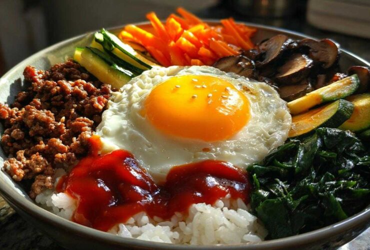 Korean Bibimbap Bowl