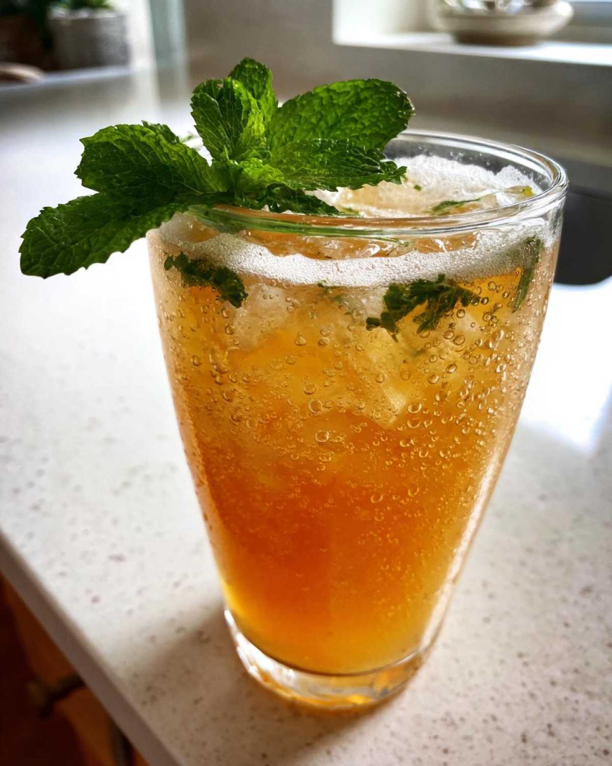 Mango Mint Iced Green Tea - detail 4