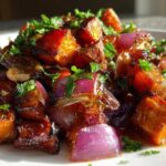 Maple Glazed Sweet Potato Hash