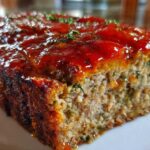 Maple Sriracha Glazed Meatloaf