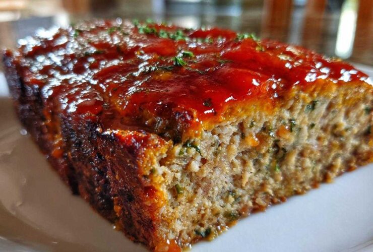 Maple Sriracha Glazed Meatloaf