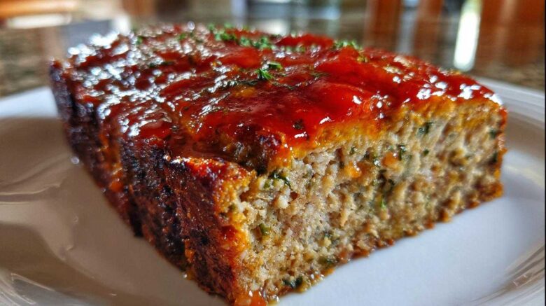 Maple Sriracha Glazed Meatloaf