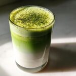 Matcha Almond Milk Latte