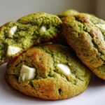 Matcha White Chocolate Cookies