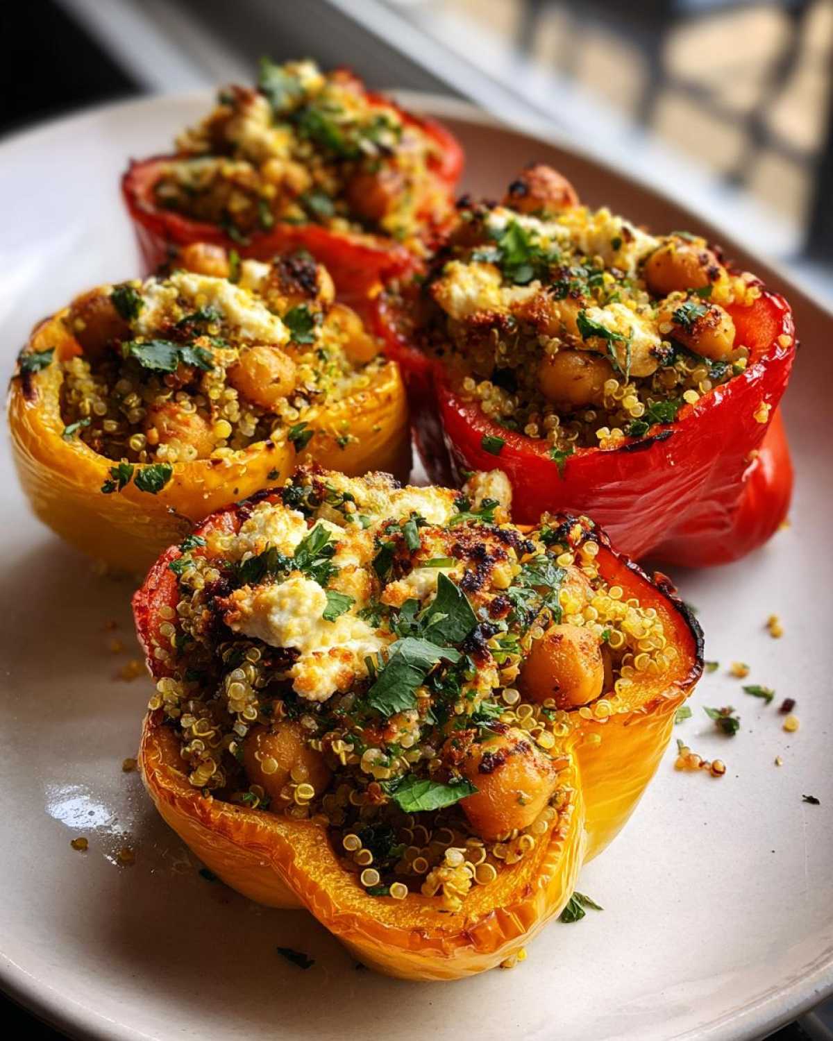 Mediterranean Stuffed Peppers - detail 1