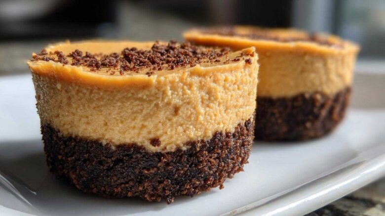 Mini Peanut Butter Cheesecakes