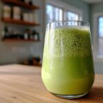 Minty Green Protein Smoothie