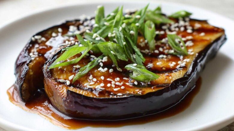 Miso Glazed Aubergine (Eggplant)