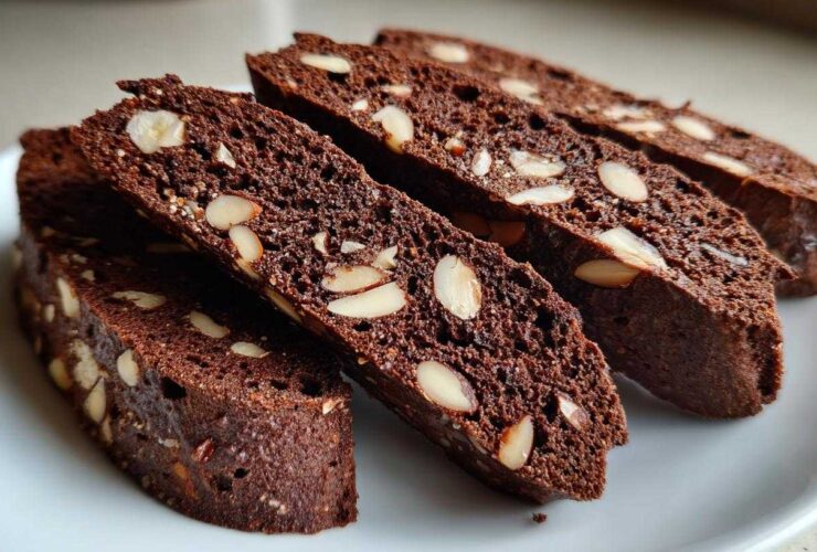 Mocha Almond Biscotti