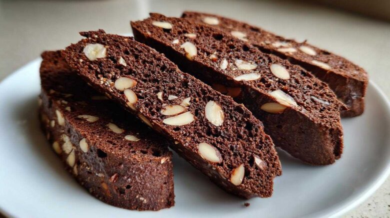 Mocha Almond Biscotti