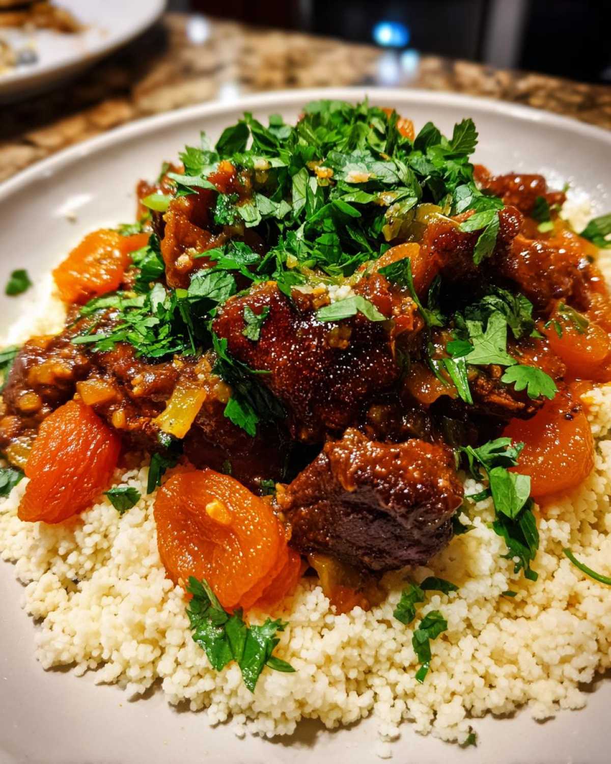 Moroccan Spiced Lamb Couscous - detail 1