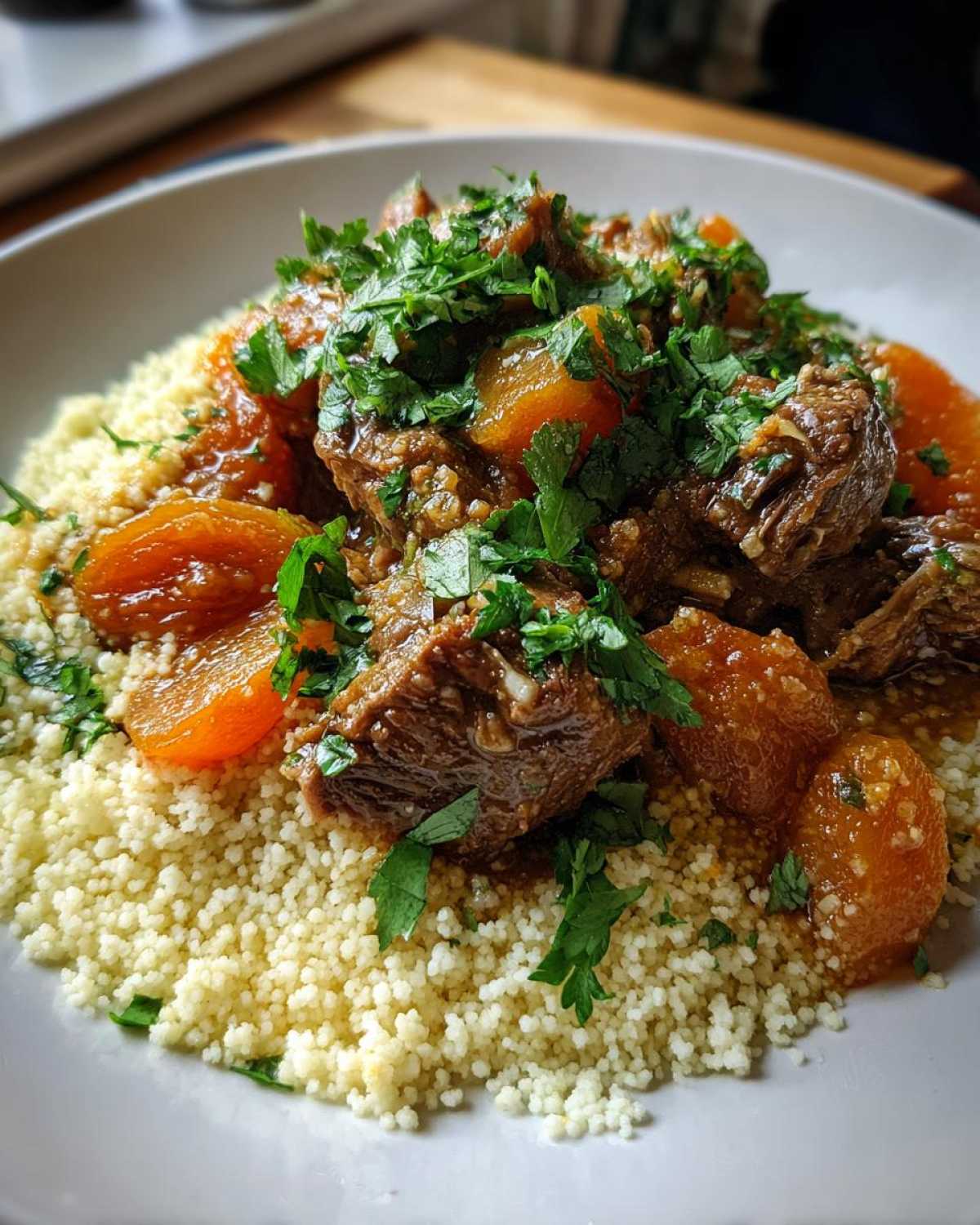 Moroccan Spiced Lamb Couscous - detail 3