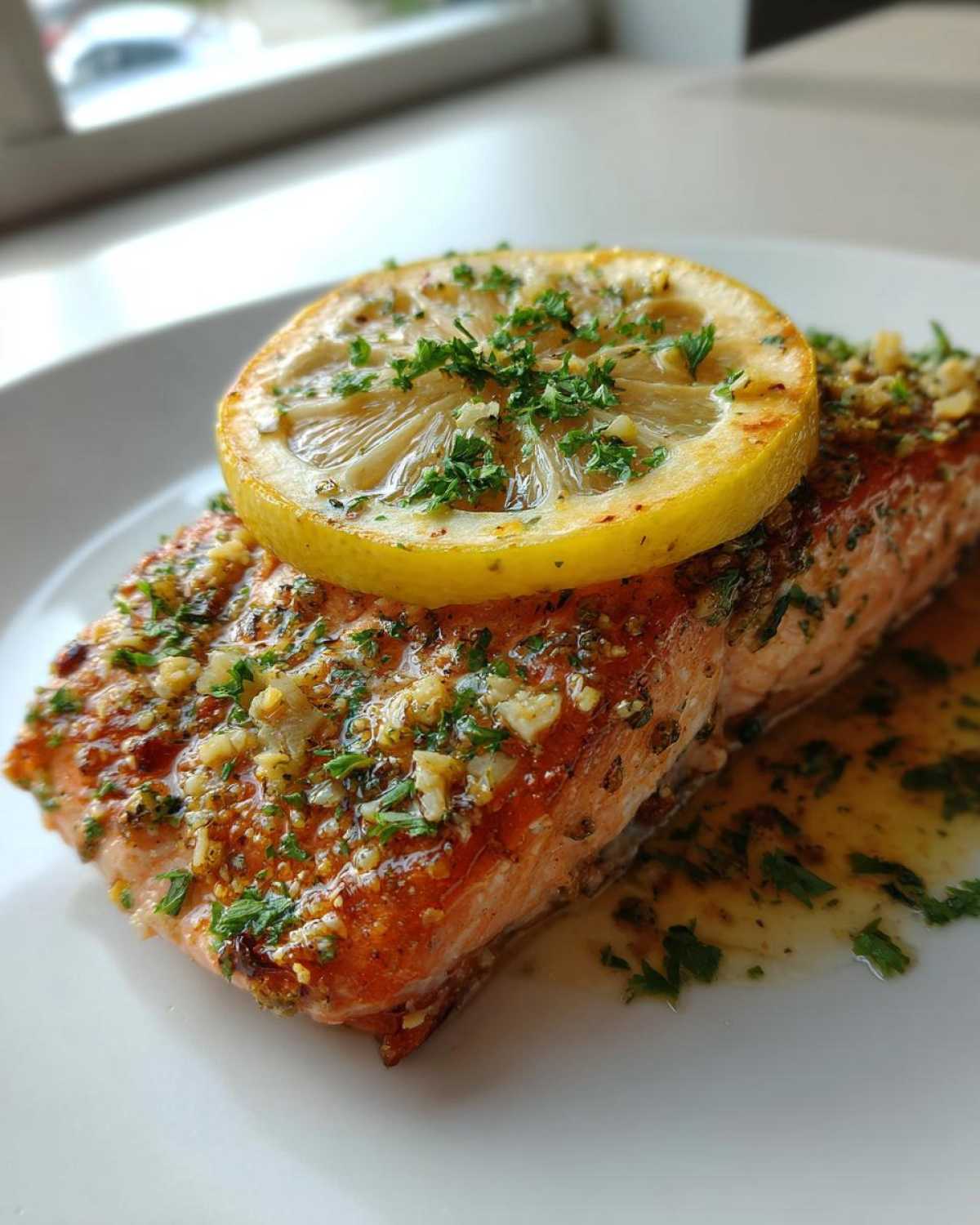 One-Pan Lemon Garlic Salmon - detail 3