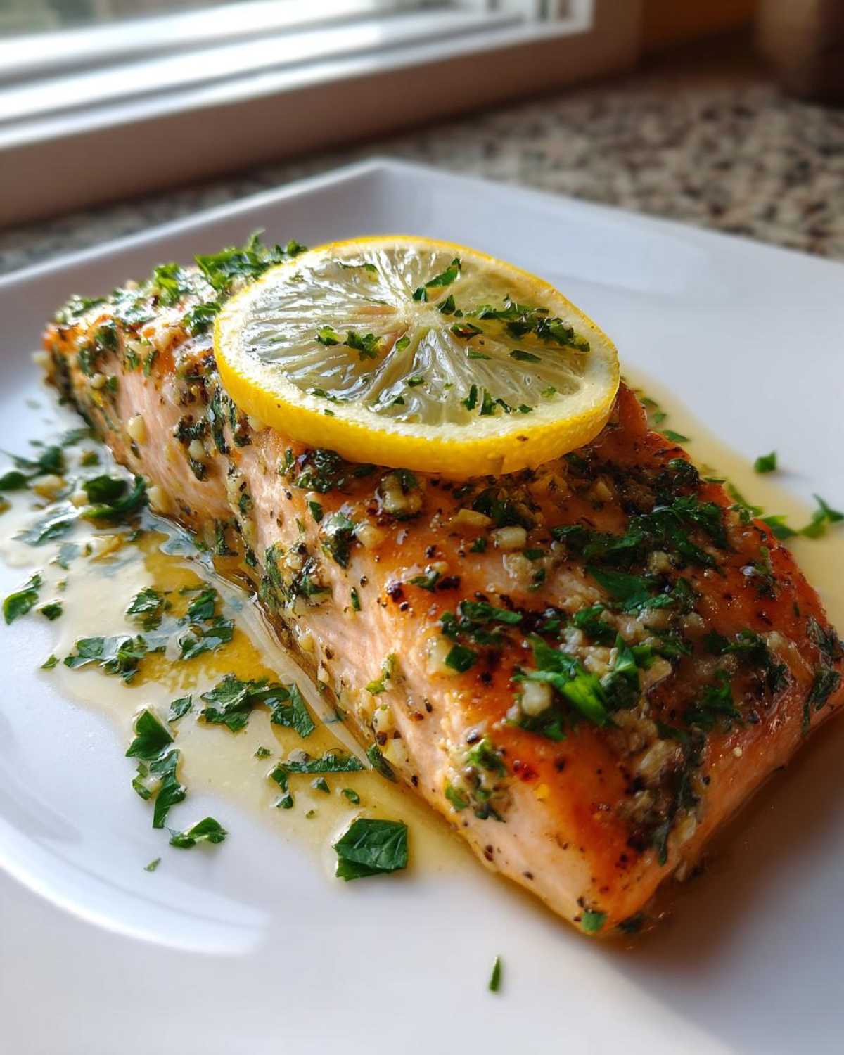 One-Pan Lemon Garlic Salmon - detail 4