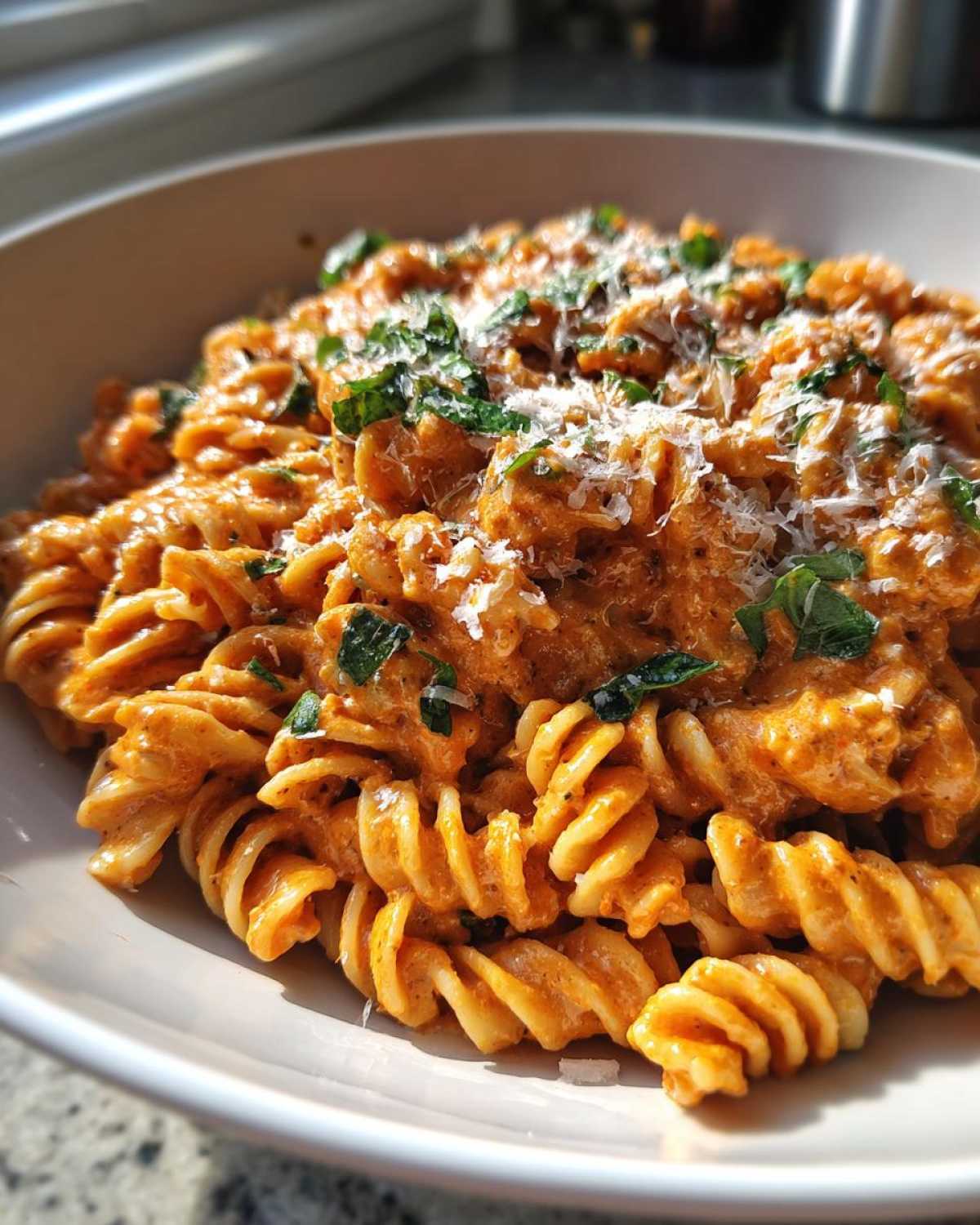 One-Pot Creamy Tomato Basil Pasta - detail 2
