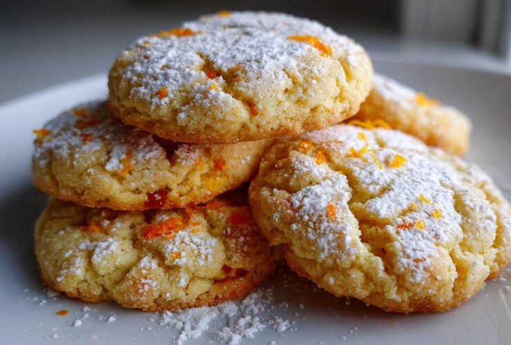 Orange Cardamom Sugar Cookies