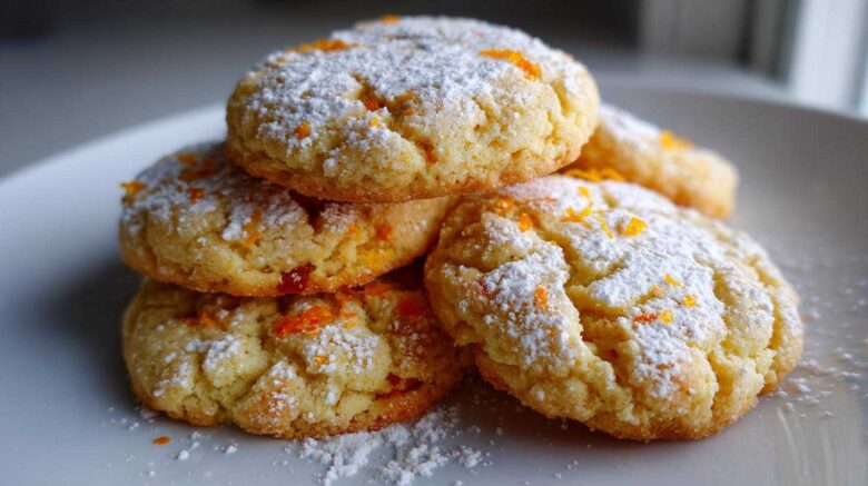 Orange Cardamom Sugar Cookies