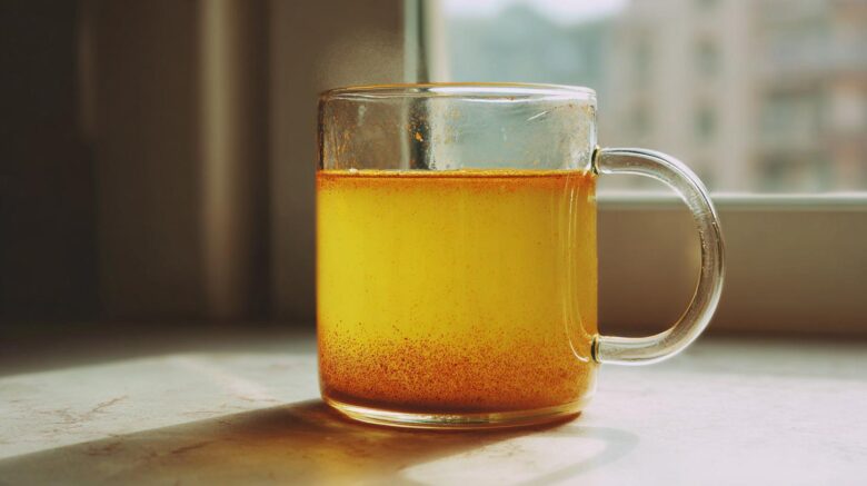 Orange Cardamom Turmeric Tea