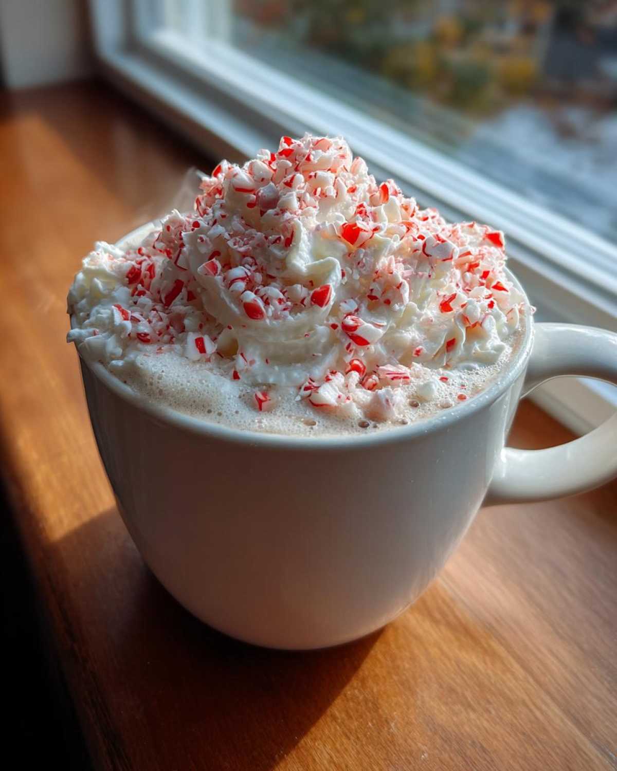Peppermint White Hot Chocolate - detail 1